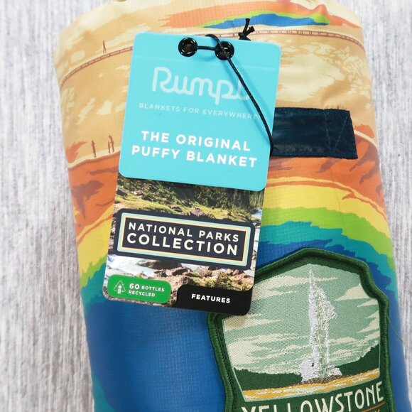 NEW Rumpl Original Puffy National Park Blanket - Yellowstone - Picture 2 of 7